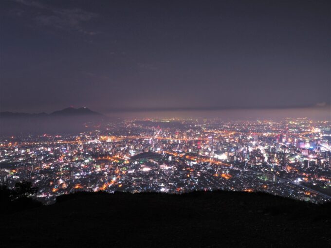 小文字山から見る北九州市の夜景