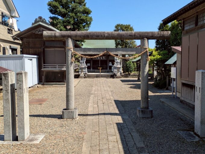 浅間神社の入り口