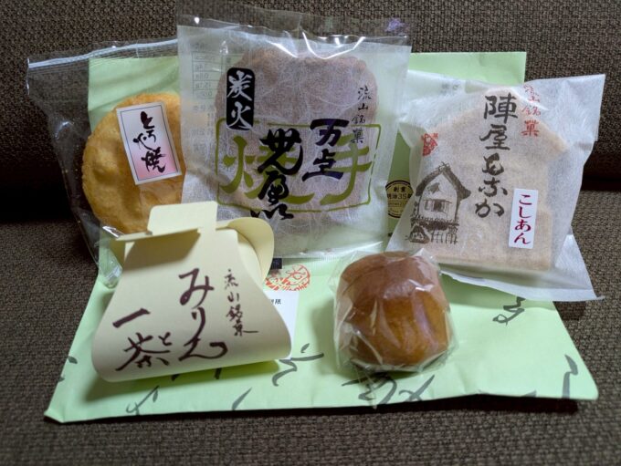 清水屋本店の和菓子
